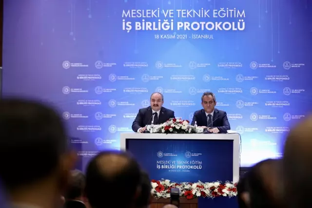 Sanayi ve Teknoloji Bakanlığı ile MEB arasında mesleki ve teknik eğitimde iş birliği