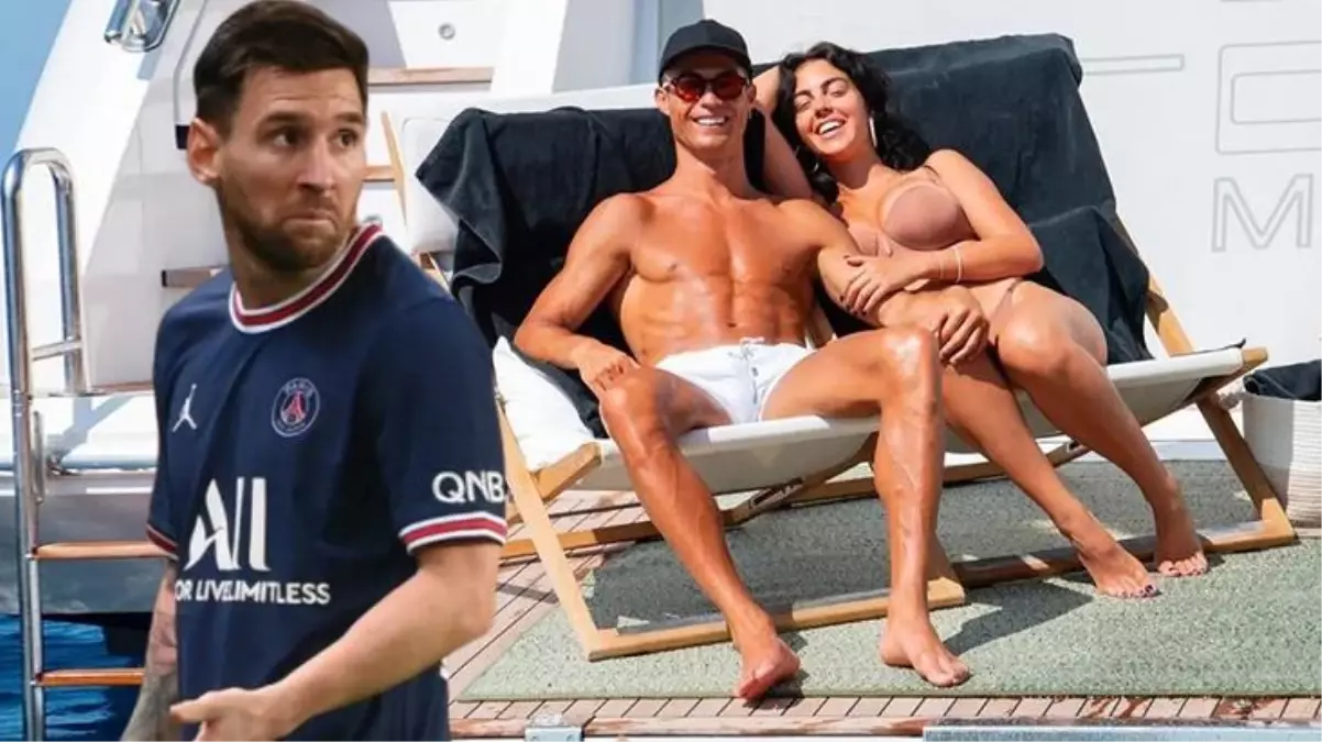 Ronaldo'nun sevgilisinden Messi'ye ortalığı karıştıracak kalpli mesaj: Aman duymasın