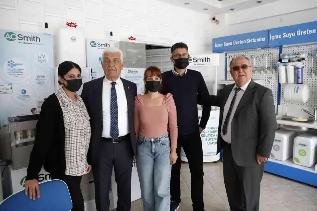 Başkan Gürün, Datça'da ziyaretlerde bulundu