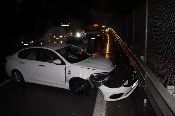 Son dakika: DÜZCE'DE ZİNCİRLEME KAZA 5 YARALI