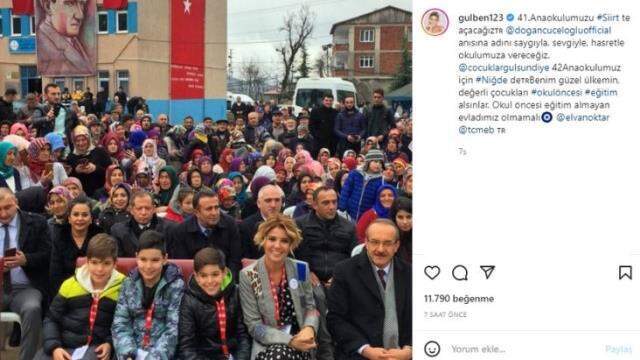 Gülben Ergen çocuklar için 41. anaokulunu açıyor