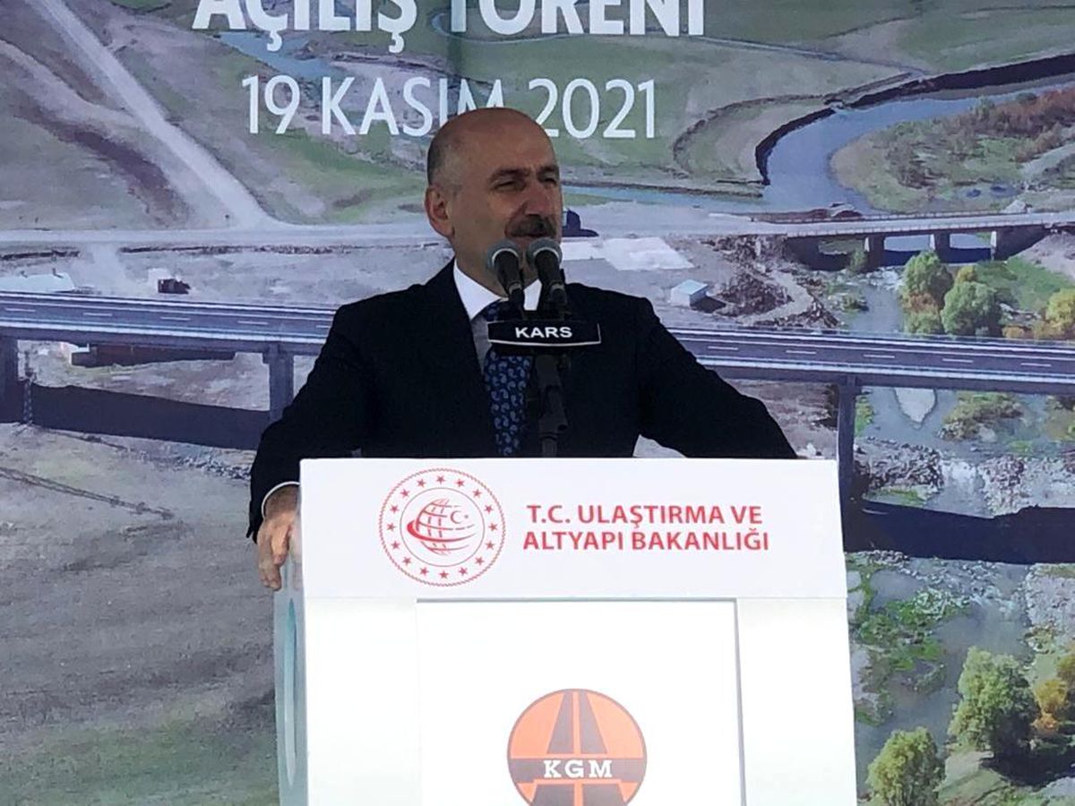 Kars, Kağızman'a viyadükle bağlandı