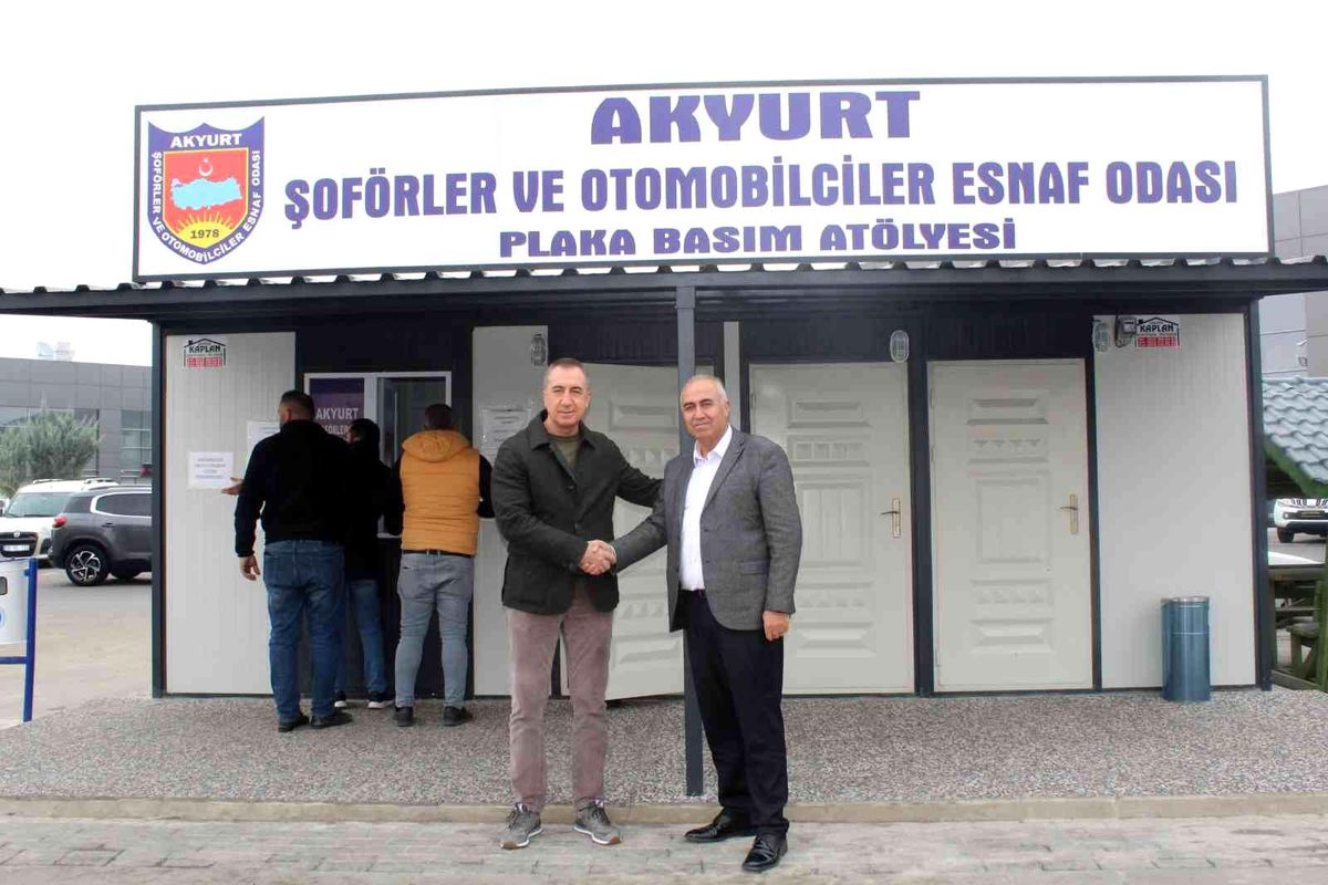 OTONOMİ'de plaka basım atölyesi açıldı