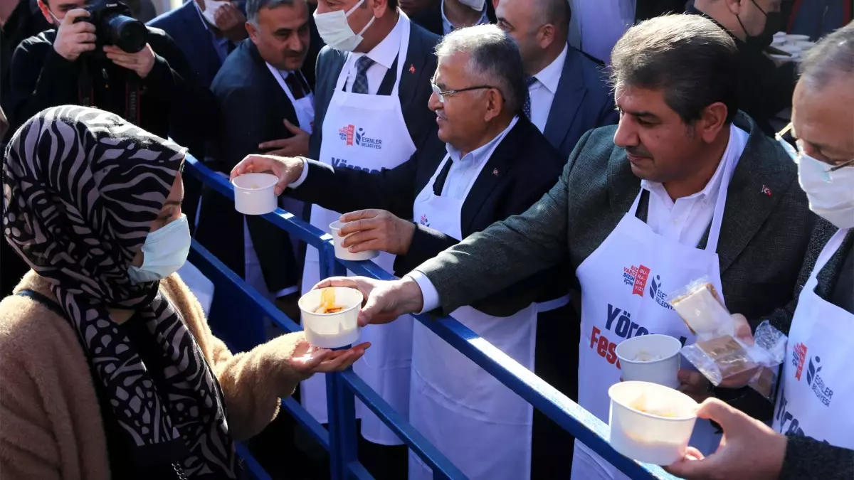 ESENLER MANTI FESTİVALİ'NDE LEZZET ŞÖLENİ
