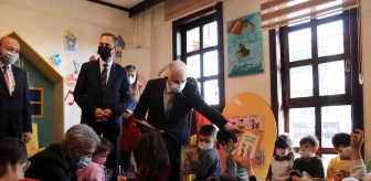 AK Parti Genel Başkanvekili Yıldırım, 'bebek ve çocuk kütüphanesi'nin açılışında konuştu