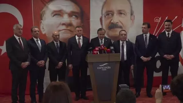 CHP heyeti, KKTC temaslarına ilişkin basın toplantısı düzenledi