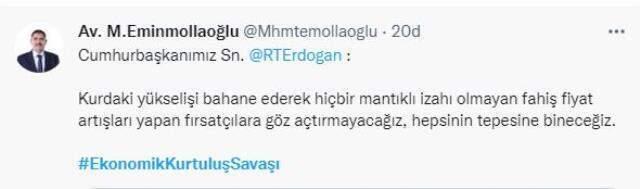 Cumhurbaşkanı Erdoğan'ın 'Ekonomik Kurtuluş Savaşı' benzetmesi sosyal medyada gündem oldu Cumhurbaşkanı Erdoğan'ın 'Ekonomik Kurtuluş Savaşı' benzetmesi sosyal medyada gündem oldu