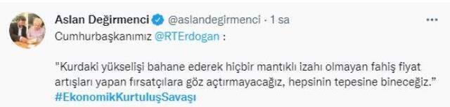 Cumhurbaşkanı Erdoğan'ın 'Ekonomik Kurtuluş Savaşı' benzetmesi sosyal medyada gündem oldu
