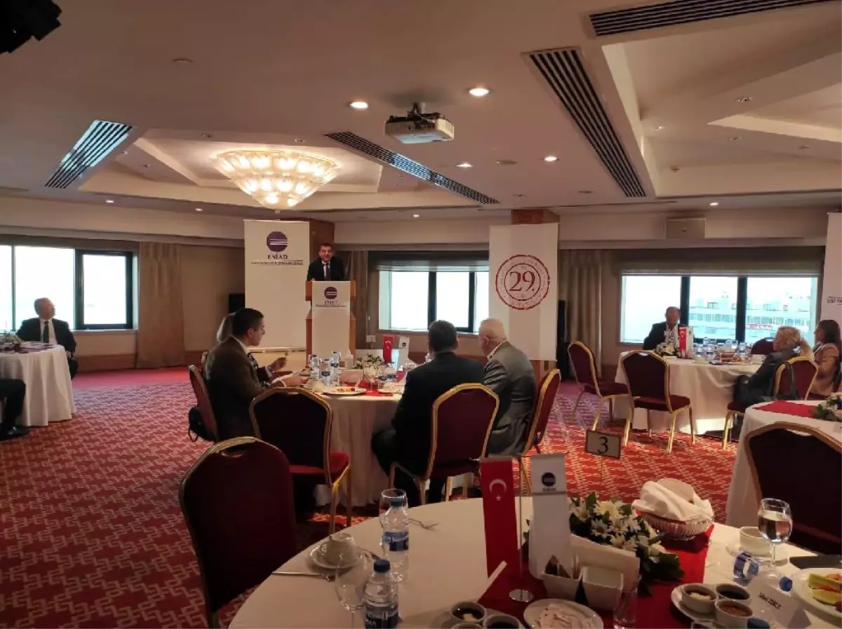 Dışişleri Bakan Yardımcısı ve AB Başkanı Büyükelçi Faruk Kaymakcı, Ege Sanayicileri ve İşinsanları Derneği (ESİAD) Üyeleri ile Çalışma Kahvaltısında...
