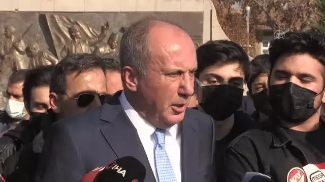 Memleket Partisi Genel Başkanı İnce, esnafı ziyaret etti