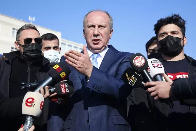 Memleket Partisi Genel Başkanı İnce, esnafı ziyaret etti