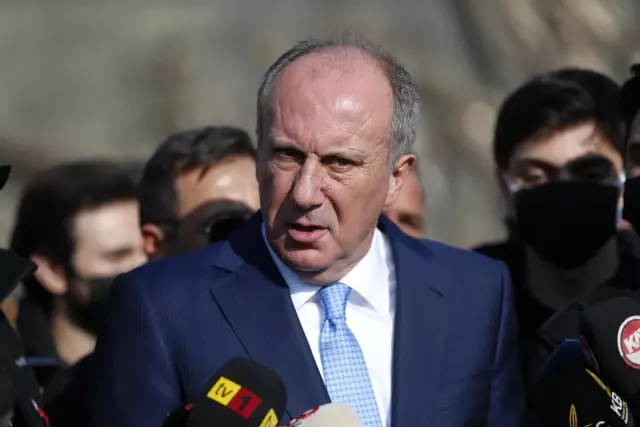 Memleket Partisi Genel Başkanı İnce, esnafı ziyaret etti