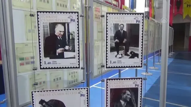 Ortaca'da Atatürk ve Öğretmenler Günü konulu pul sergisi açıldı