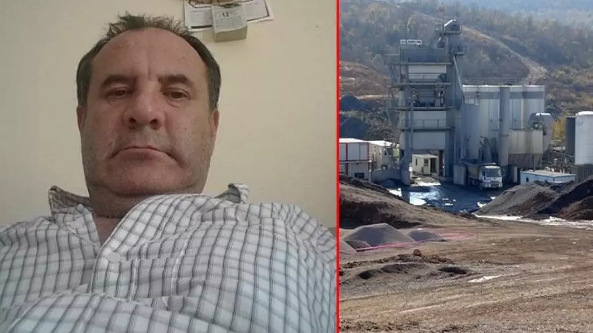 Taş kırma makinesinin içine düşen işçi, feci şekilde can verdi