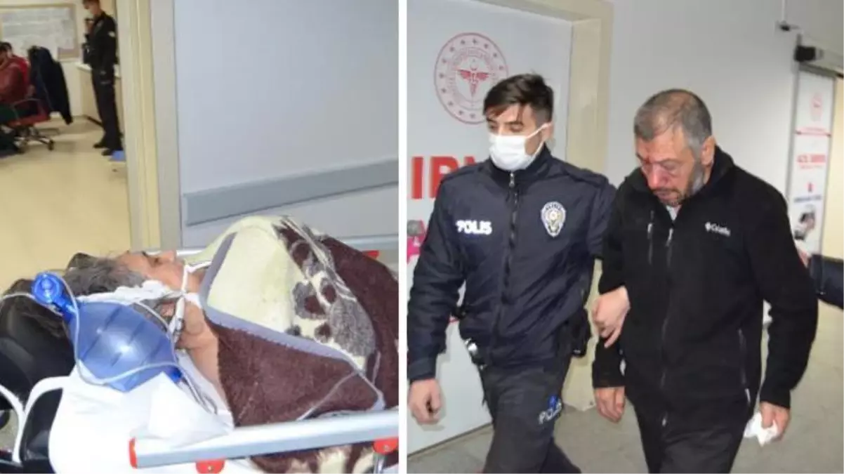 Uyuyan eşe bıçaklı saldırı; kırılan kısmı vücudunda saplı kaldı