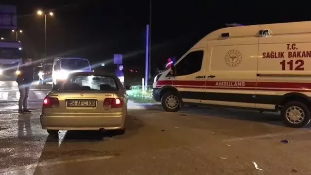 ZONGULDAK - Otomobil ile motosiklet çarpıştı: 2 yaralı