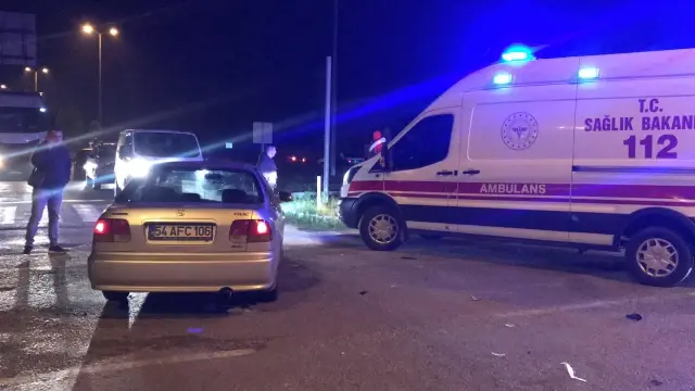 ZONGULDAK - Otomobil ile motosiklet çarpıştı: 2 yaralı