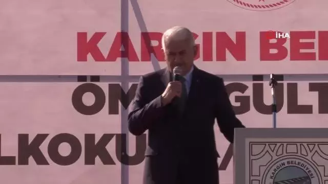 AK Parti Genel Başkanvekili Binali Yıldırım, memleketi Erzincan'da açılış programlarına katıldı