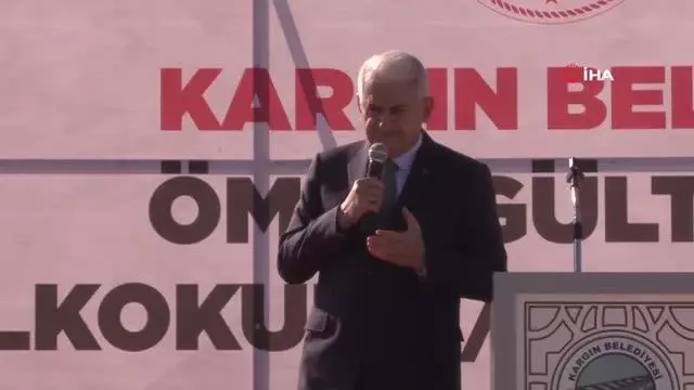 AK Parti Genel Başkanvekili Binali Yıldırım, memleketi Erzincan'da açılış programlarına katıldı