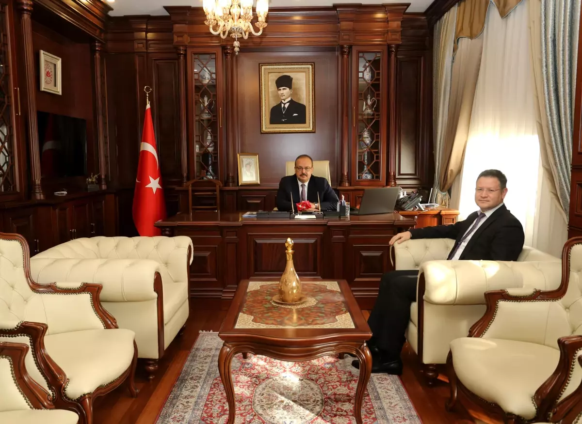 BİM 2. İdari Dava Dairesi Başkanı Önal'dan Vali Canbolat'a Ziyaret