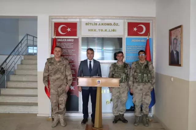Vali Çağatay'dan JÖH'e ziyaret