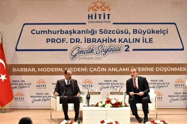 Cumhurbaşkanlığı Sözcüsü İbrahim Kalın gençlerle buluştu