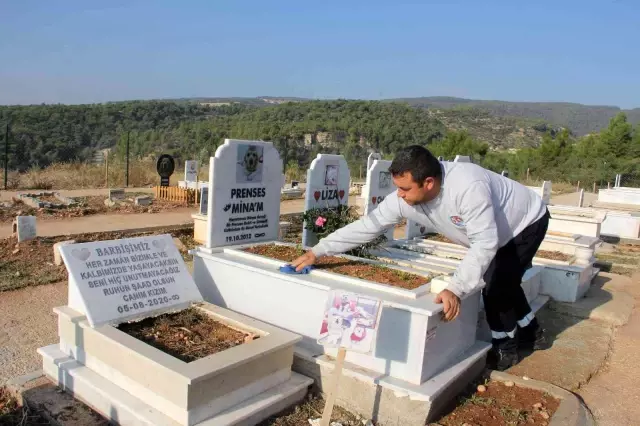 Mersin'de hayata geçirilen hayvan mezarlığı büyük ilgi görüyor