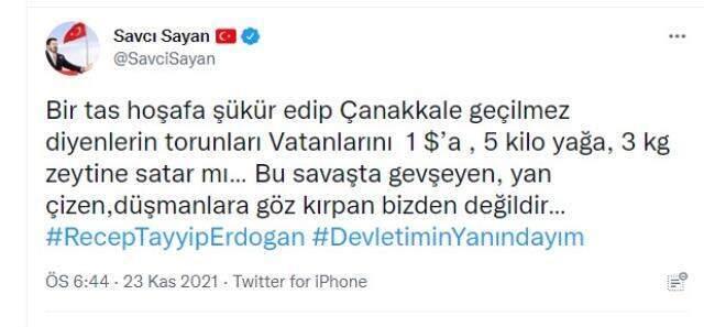 AKP'li Demirbağ'dan sonra tepki çeken bir çıkış da Ağrı Belediye Başkanı'ndan: Bir tas hoşafa şükredin AKP'li Demirbağ'dan sonra tepki çeken bir çıkış da Ağrı Belediye Başkanı'ndan: Bir tas hoşafa şükredin
