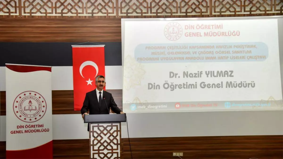 Hafızlık Pekiştirme, Musikî, Geleneksel ve Çağdaş Görsel Sanatlar Programı Uygulayan Anadolu İmam Hatip Liseleri Çalıştayı Konya'da Yapıldı