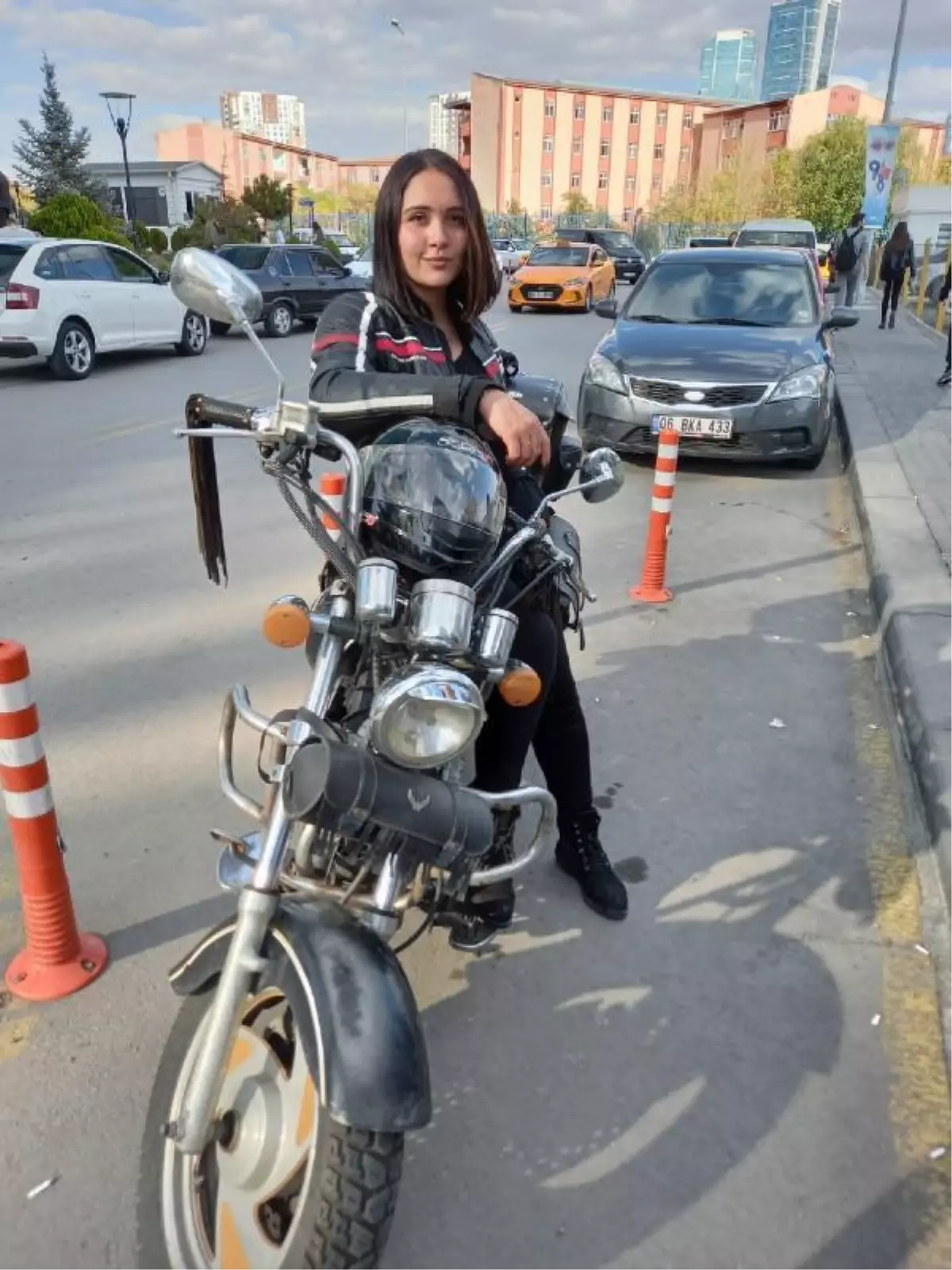 Son dakika haberi! Kurye Esra'ya beyzbol sopalı saldırı girişimi kamerada