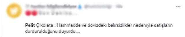 Pelit Şirketler Grubu'nun kurdaki belirsizlik nedeniyle satışlarını durdurduğu iddiası