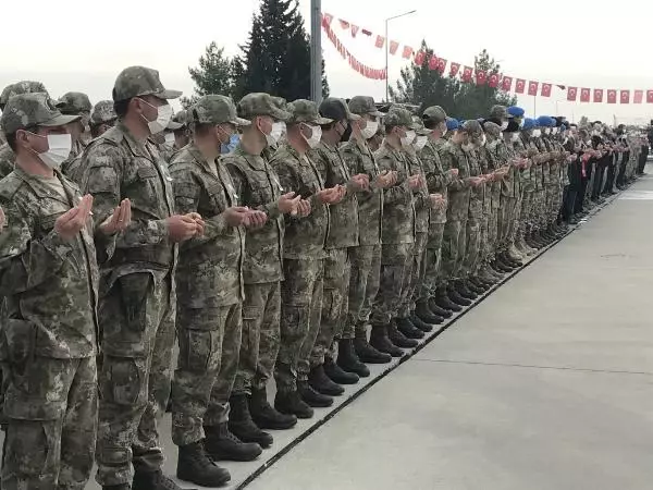 ŞEHİT BİNBAŞI METE YILDIRIM, MEMLEKETİNE UĞURLANDI