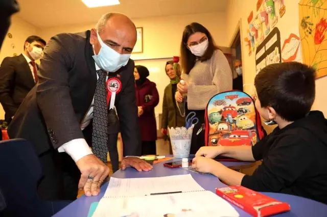 Son dakika haberleri! Başkan Söğüt, özel çocukları ziyaret etti