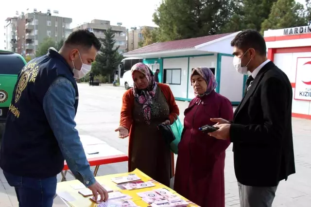 Mardin polisi tek tuşla şiddetin karşısında kadınların yanında