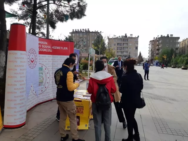 Mardin polisi tek tuşla şiddetin karşısında kadınların yanında