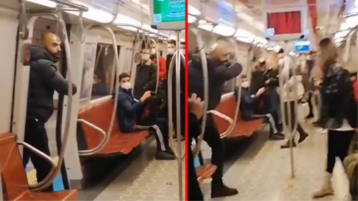 Son Dakika! İstanbul Kadıköy metrosunda kadın yolcuyu bıçakla tehdit eden saldırgan yakalandı