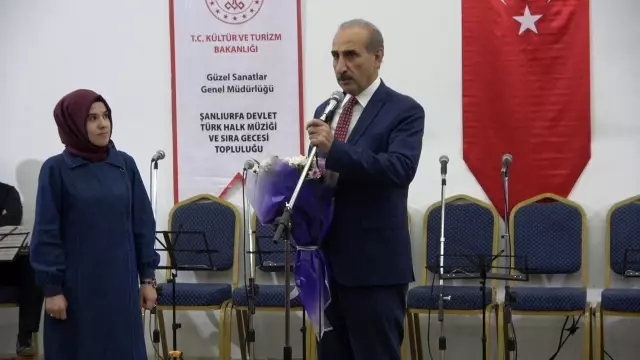 Akçakale'de öğretmenler için türkü gecesi