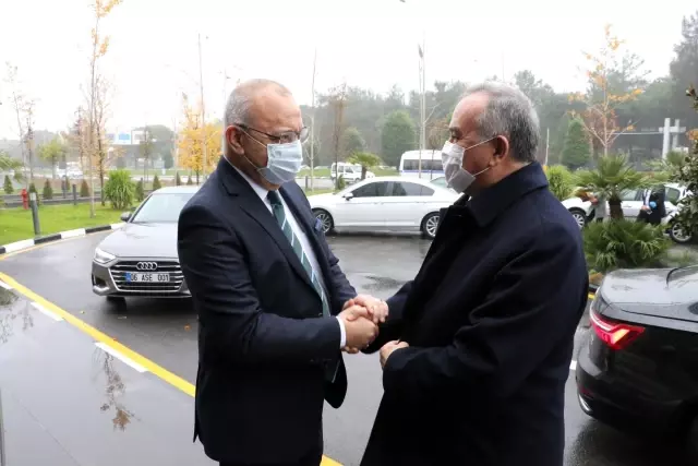 Başkan Ergün, MHP heyetini ağırladı