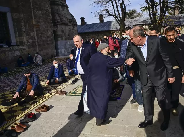 Memleket Partisi Genel Başkanı İnce, gazetecilere açıklamalarda bulundu Açıklaması