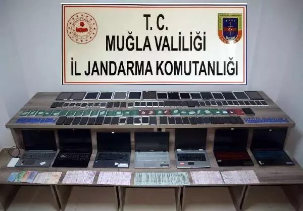 Muğla'da jandarma uluslararası suç örgütünü çökertti