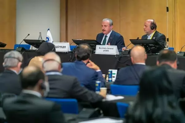 TBMM Başkanı Şentop, Asya Parlamenter Asamblesi'nde konuştu