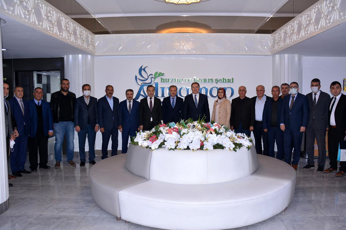 TBMM KAMU BAŞDENETÇİSİ MALKOÇ'TAN BELEDİYEMİZE ZİYARET