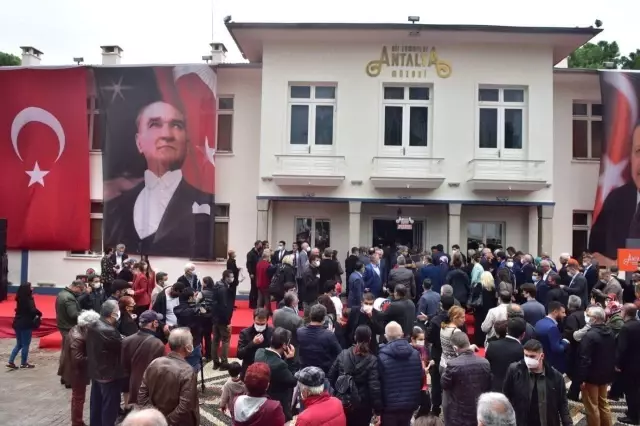 Antalya'nın 25 yıllık hayali kent müzesi açıldı