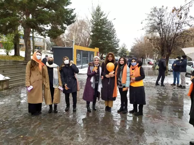 Atatürk Üniversitesinde 25 Kasım farkındalık etkinlikleri düzenlendi