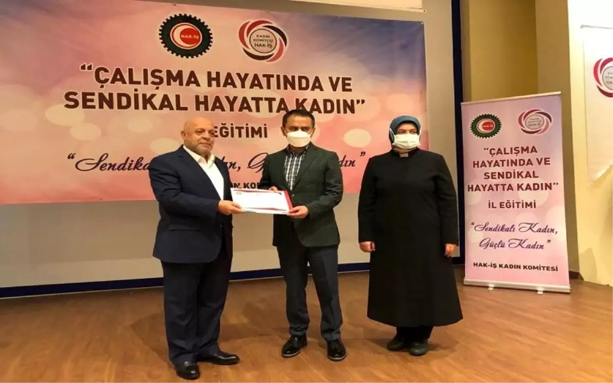 'Çalışma Hayatında ve Sendikal Hayatta Kadın' Konulu İl Eğitim Programı