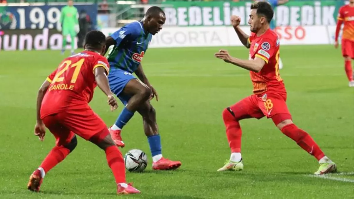 Hikmet Karaman galibiyeti unuttu! Çaykur Rizespor, sahasında Kayserispor'u tek golle geçti