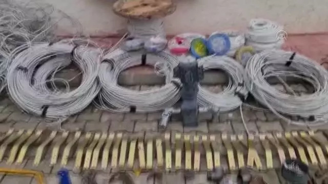 İnşaatta hırsızlık yaptıkları gerekçesiyle 3 şüpheli yakalandı