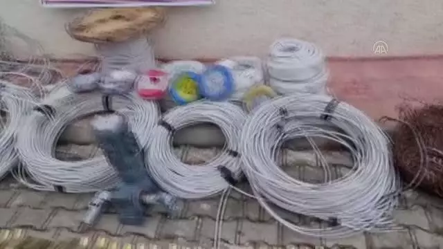 İnşaatta hırsızlık yaptıkları gerekçesiyle 3 şüpheli yakalandı