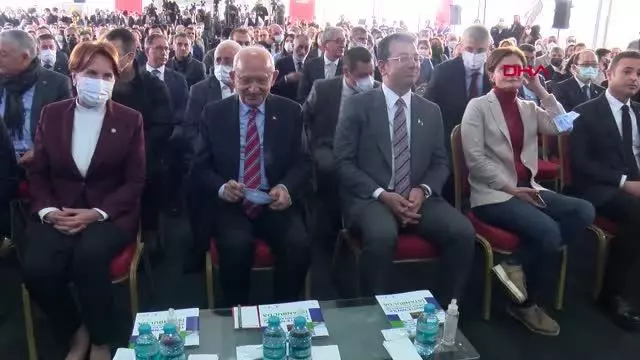 KILIÇDAROĞLU VE AKŞENER İSTANBUL'DA TÖRENDE KONUŞTU