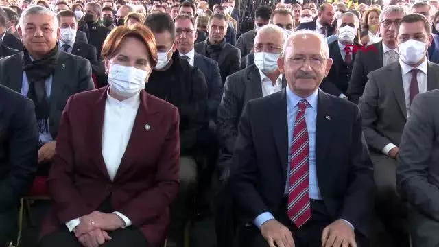 KILIÇDAROĞLU VE AKŞENER İSTANBUL'DA TÖRENDE KONUŞTU